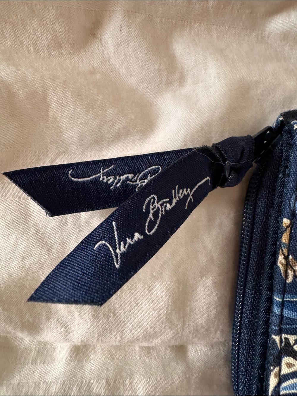 Vera Bradley Windsor Navy Wallet - Picture 6 of 7